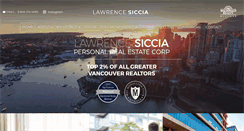 Desktop Screenshot of lawrencesiccia.com